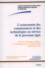 L’avancement des connaissances et des technologies au service de la personne âgée Book